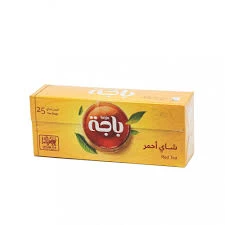 باجة شاي فتلة احمر ثقيل - 25 فتلة
