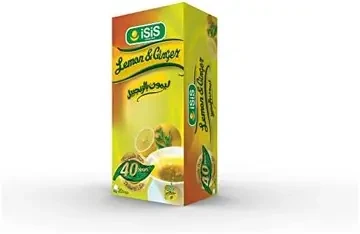 ايزيس ليمون زنجبيل علبه 20فلتر