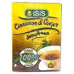 ايزيس قرفة زنجبيل علبه 12فلتر