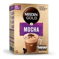 نسكافيه كابتشينو جولد موكا عبوه12*18جم