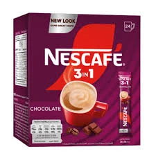 نسكافيه 3في1 بطعم الشوكولاتة عبوه 24*18 غم