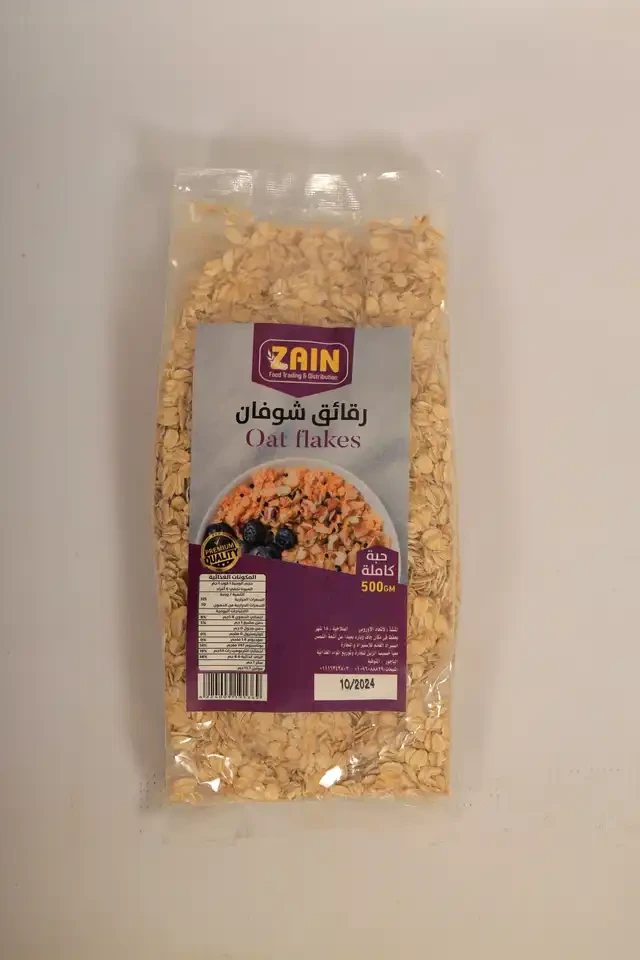زين رقائق الشوفان حبه كامله -برطمان 600جم