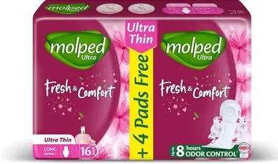 مولبد ماكسي مضغوطة طويل 16 فوطه