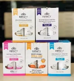 انفينتي بالتركيبة الاسبانية لتفتيح منطقة الابط وحماية من التعرق