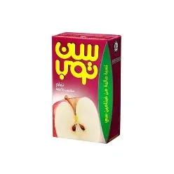 سن توب تفاح مشروب فاكهة 250 مل نسبة عالية من فيتامين سي