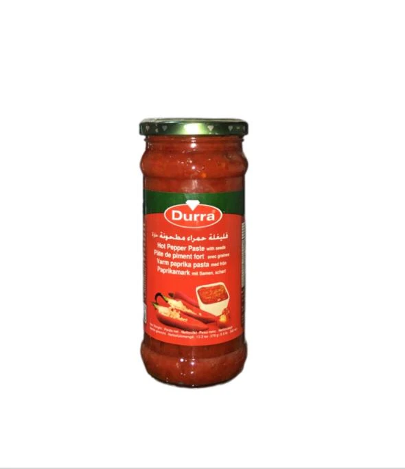 الدرة هريسة فليفلة حمراء مطحونة حارة 370جم