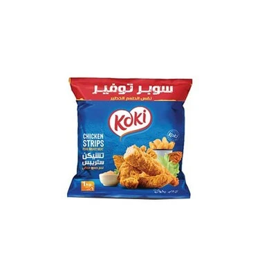 كوكي تشيكن ستريبس 1 كجم