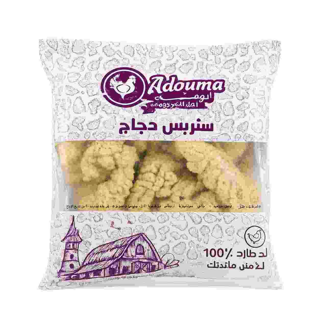 ادومه ستريبس الدجاج 900 جم