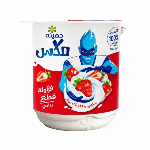 جهينه زبادي بطعم الفراولة 75 جم