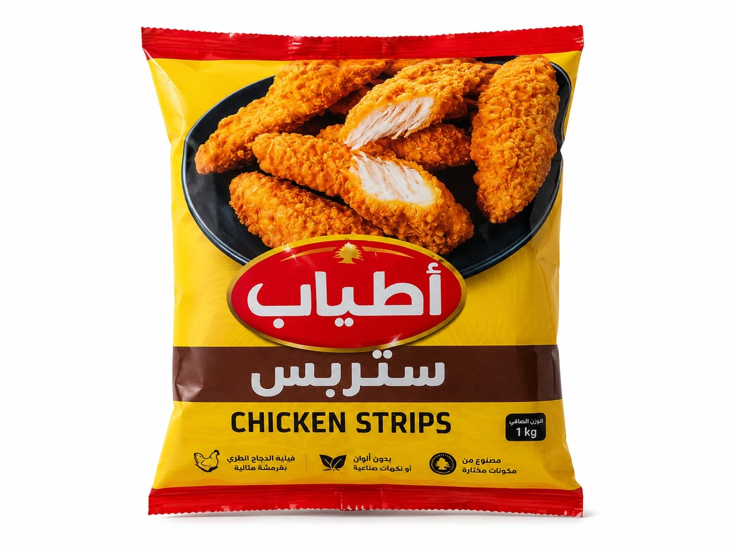 اطياب تشيكن ستريبس 1 كيلو
