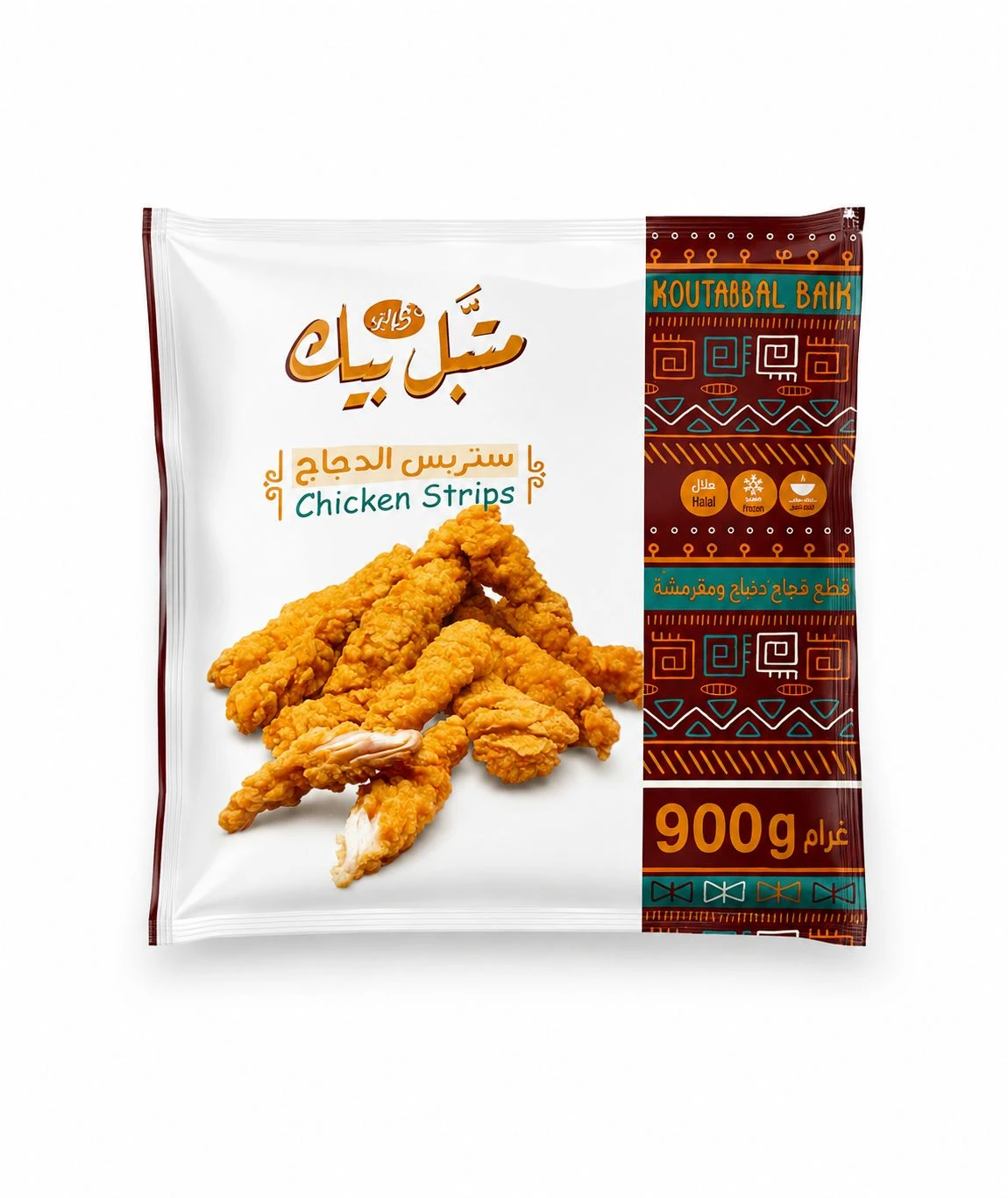 متبل بيك ستريبس الدجاج 900 جم